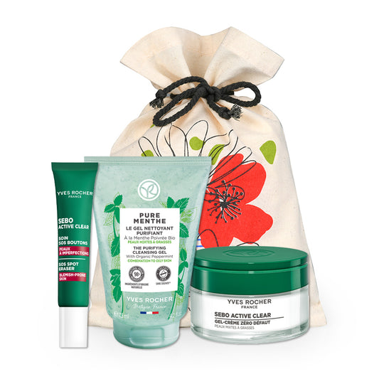 Set njege za mješovitu kožu & protiv prištića