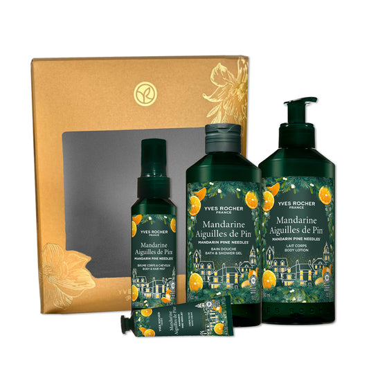 Mirisni blagdanski set Mandarina & borove iglice