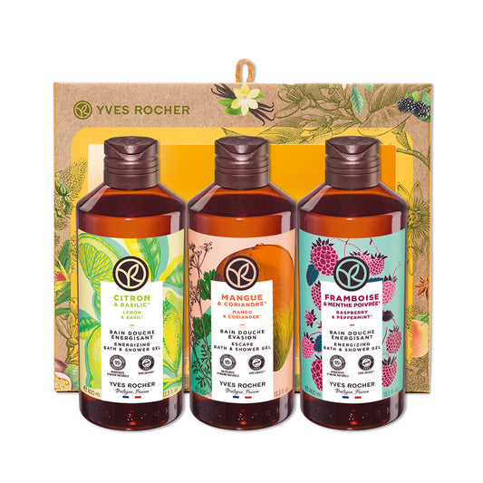 Vitaminski set 3 gela za tuširanje