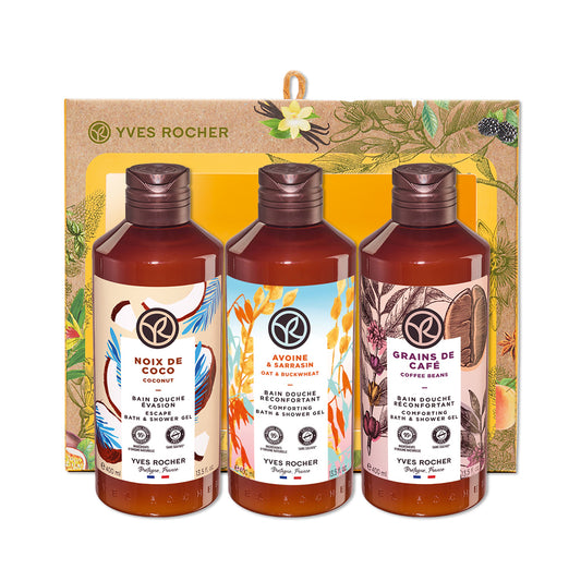 Set 3 kremasta gela za tuširanje