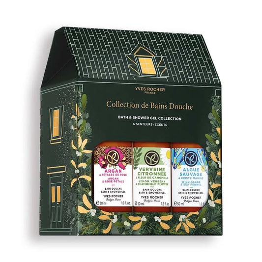 Blagdanski set sa 6 gelova za tuširanje