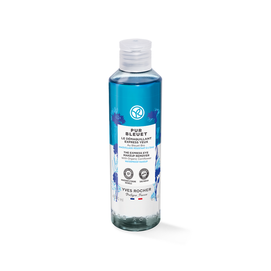 Dvofazni čistač od različka za područje oko očiju