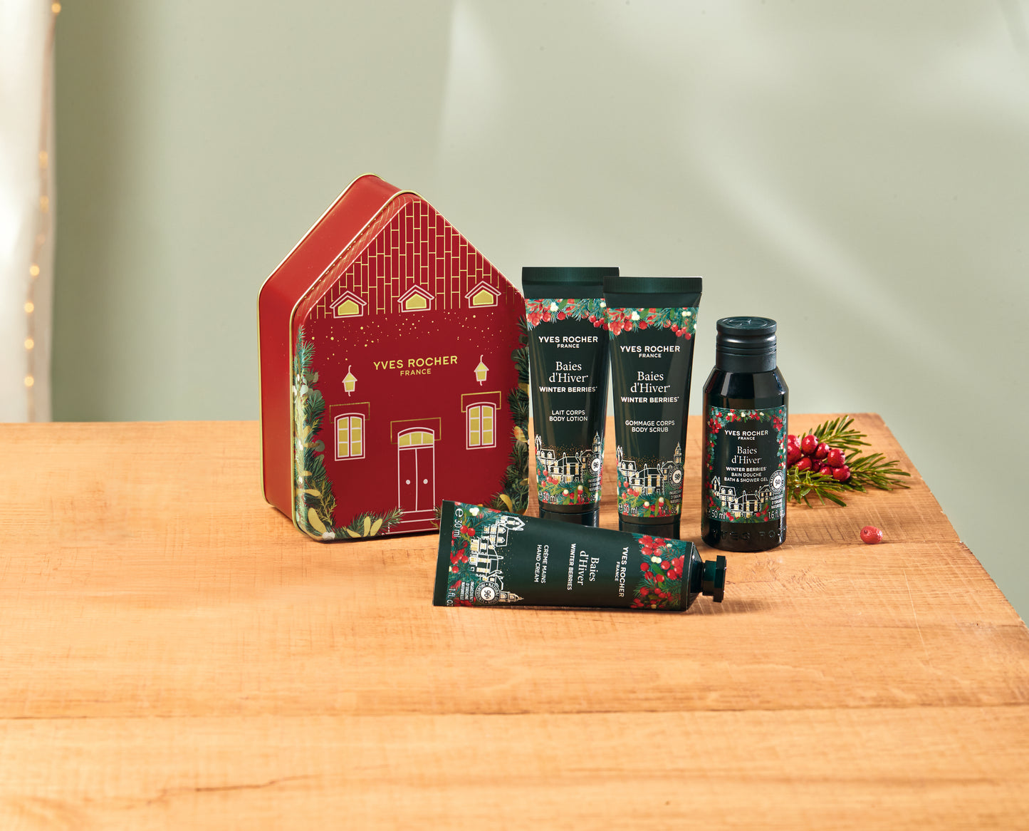 Premium blagdanski set Zimske bobice