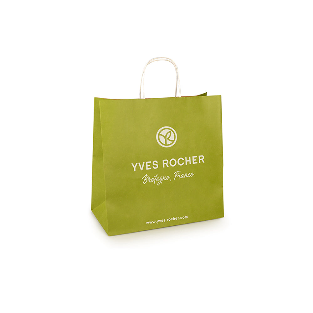 Velika papirnata zelena vrećica